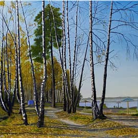 Осень на пляже