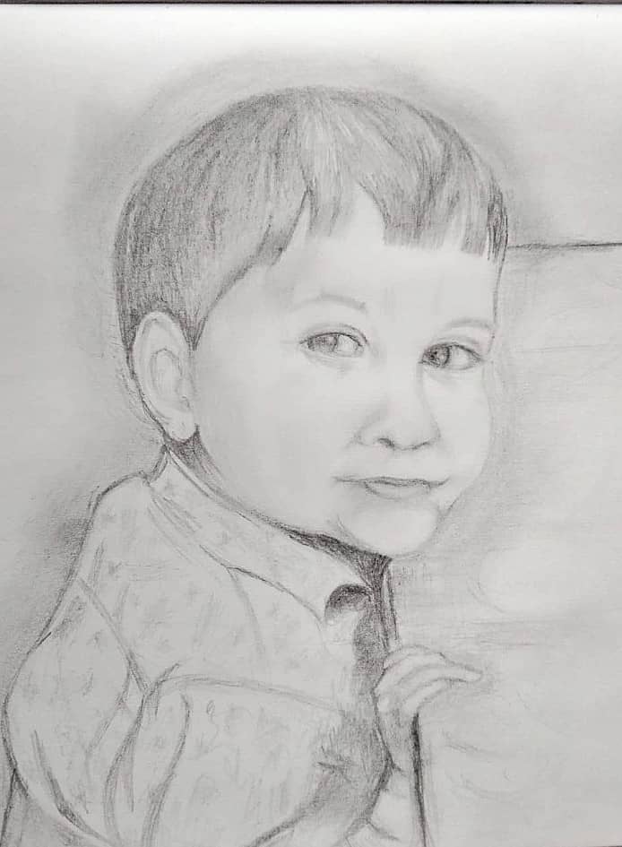 Сын в детстве