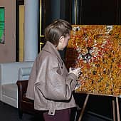 Картина Дикий зверь Живопись маслом Екатерина Лебедева художник (5), художник Екатерина Лебедева