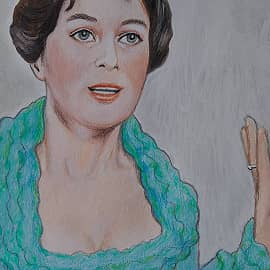 Портрет Л. Гузеевой в кф "Жестокий роман"