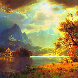 Солнце сквозь тучи