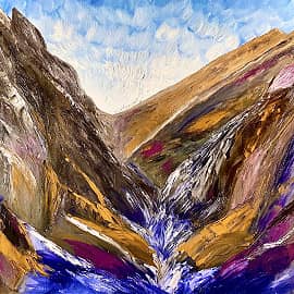 "Роняя  краски  в  сутемь  снов"