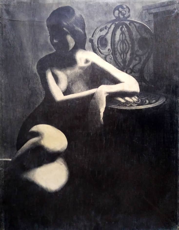 Сидящая обнаженная  Seated Nude