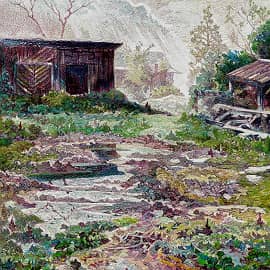 Летний дворик