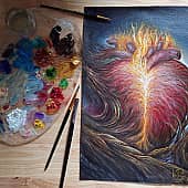 Сердце Духа (1), художник Валерия Вольная