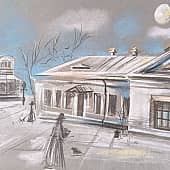 Гранильная фабрика и Екатерининский собор в Екатеринбурге