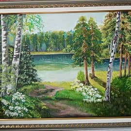 "Озеро в лесу"