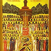 Цикл из 100 икон  Собор Новомучеников в Бутово (1), художник Игорь Юрьевич Дрождин