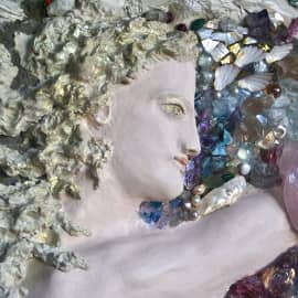 НереидаБарельеф,роспись,мозика.Фрагмент.