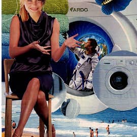 Мечтательница #4. Мечты ни о чем. Коллаж