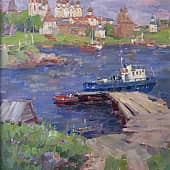 Пристань. Соловки