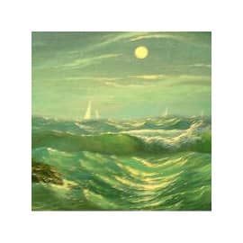 Лунная ночь на море