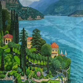 Вилла Балбьянелло. Италия.