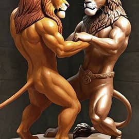 Львиная борьба НС