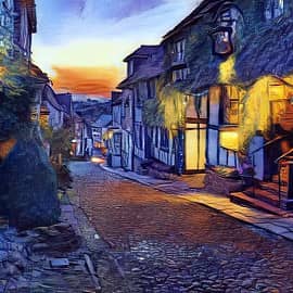 Вечерние переулки.