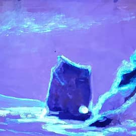 Парус в ночи. День и ночь. Ночь. Проект светофизика в живописи ZhNataly