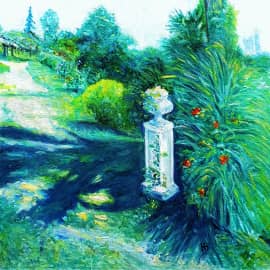 В сочинском дендрарии.