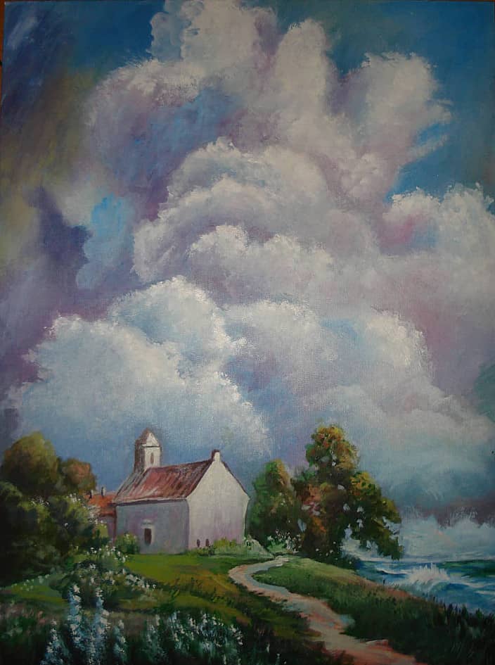 Перед грозой.