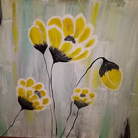 Желтые цветы