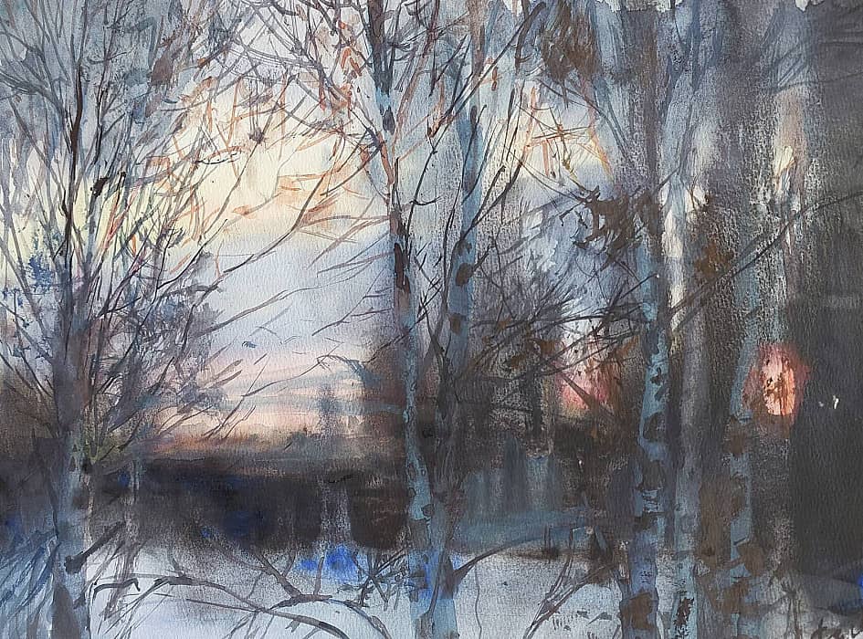 Зимняя прогулка за солнышком