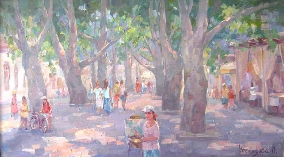 Платановая аллея. Геленджик