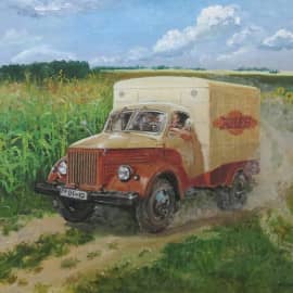 ГАЗ-51 (хлебушек едет).