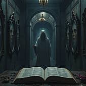 иллюстрация к стиху " Старый дом" ( Хэллоуин )