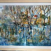 Большая вода. (1), художник Елена Наумова