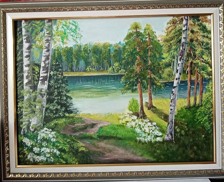 "Озеро в лесу"