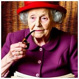 Моя бабушка курит трубку