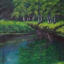 летний пруд