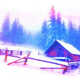 Снег да снег кругом