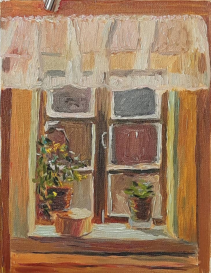 Этюд с окном