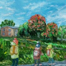 По дороге из школы