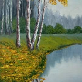 Березы у воды