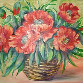 Букет маков.