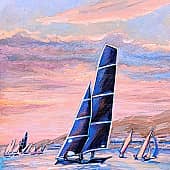 Карбоновая яхта. Серия "яхт-клуб", ZhNataly