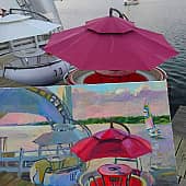 Акватория ветра (1), художник Мария Пелихова