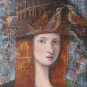 Шляпница, художник Анастасия Мирре