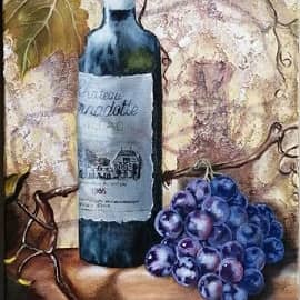 Бутылка старого вина