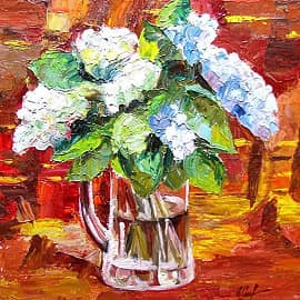 Сирень в кружке