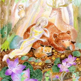 Жители Волшебного леса. ( В ожидании Бельтайна)