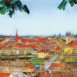 Старый центр.