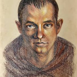 Мужской портрет. Скетч.