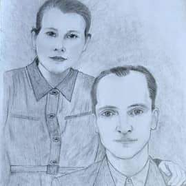 Мои родители. Написано с любовью. Фото 1958 года