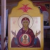 Иконостас Преображенского собора Варлаама-Хутынского монастыря Великого Новгорода. (9), художник Игорь Юрьевич Дрождин