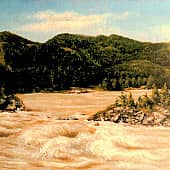 Горный Алтай. Манжерокские пороги  Mountain Altai. The Manzherok Rapids