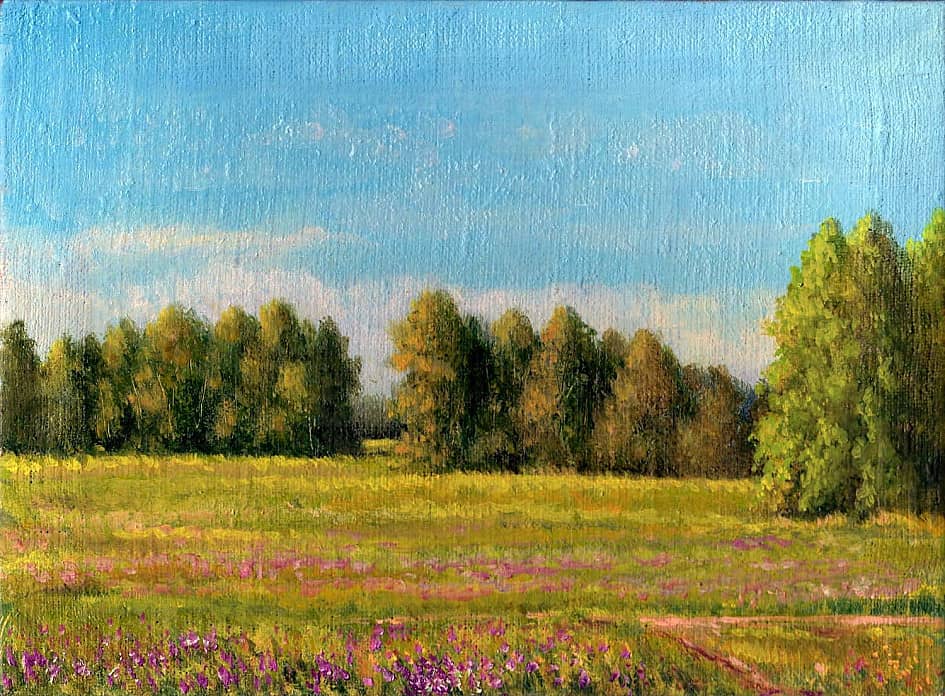 Среди полей. Июль 3  Among the Fields. July 3