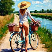 Прогулка на велосипеде