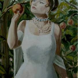 В яблоневом саду